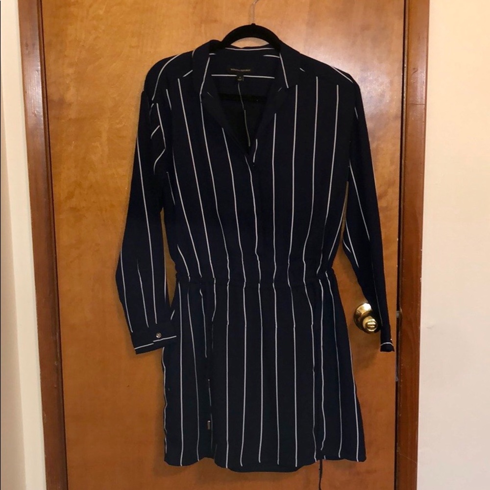 Banana Republic Stripe Dress NWT